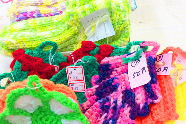 ハンドメイド編み物