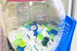 ペットボトルキャップのリサイクル