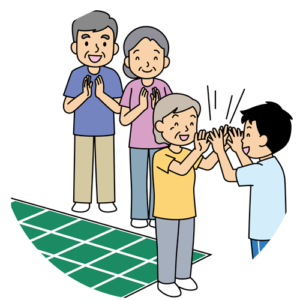 エクササイズのイラスト