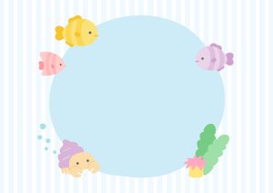 お魚のイラスト